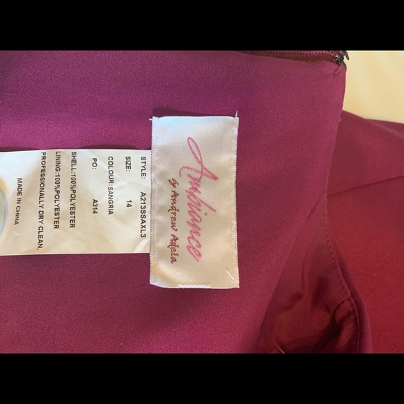 Cocktail Dress by Andrew Adela Ambiance Collection - Picture 4 of 5